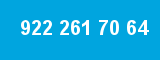 922 261 70 64 922 261 70 64